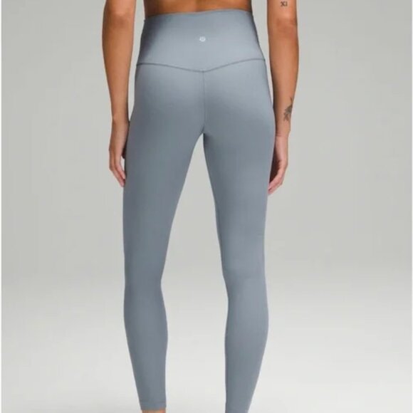 Lululemon Align Ribbed High-Rise Pant 28" Belgian Blue (NWT) - Picture 1 of 10